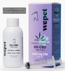 wepet huile CBD pour chevaux