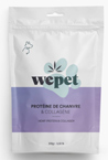 wepet protine de chanvre & collagne