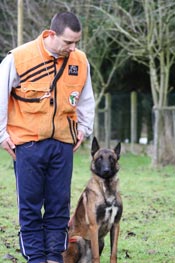 Le malinois Einstein des 2 Sabres