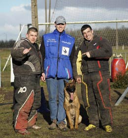 malinois Hot Dog  l'entrainement mondioring